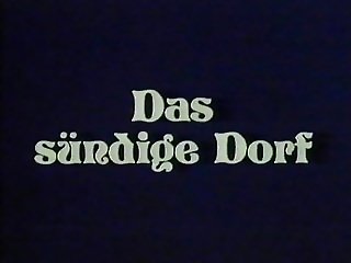 vintage 70s german - Das suendige Dorf - cc79