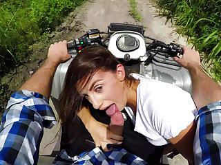 Stranded Teens – Hiker Blowjob on a Quad